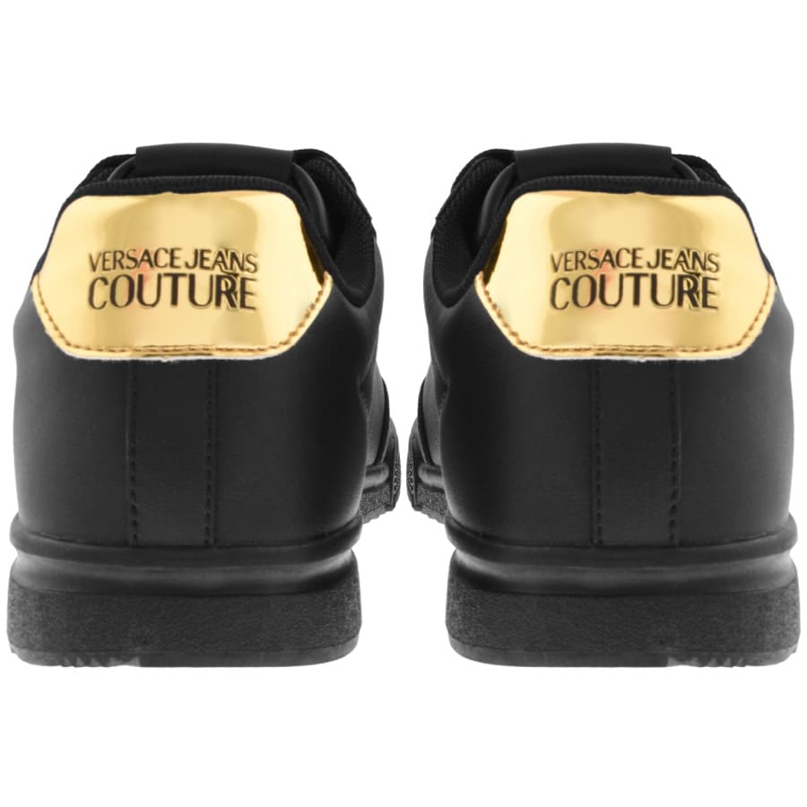 Alternative Image for ProductVersace Jeans Couture Logo Trainers Black2